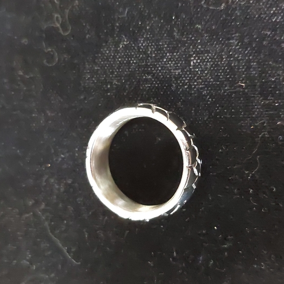 Stainless Steel Desert Band Sz 9 - Picture 4 of 4